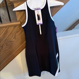 Golf Tennis Sleeveless Zip front Dress